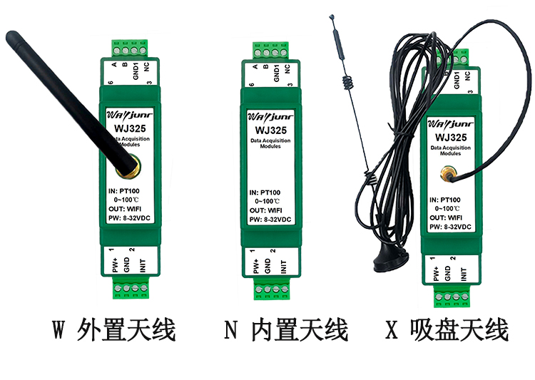 電阻電位器電子尺轉(zhuǎn)網(wǎng)絡(luò)Modbus TCP和MQTT，WiFi采集模塊 WJ323